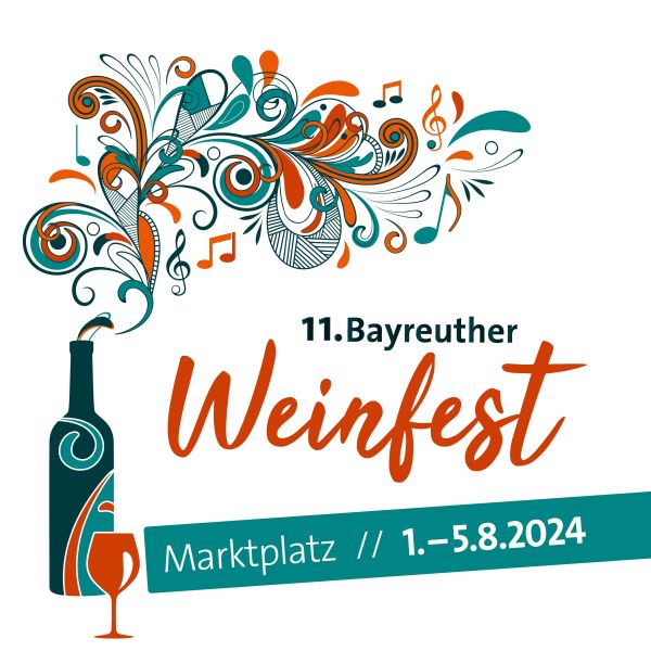 Bayreuth Weinfest Logo & Link zur Internetseite