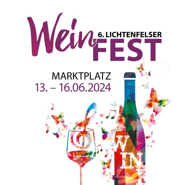Erlangen Weinfest Logo & Link zur Internetseite